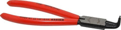 Knipex - Internal Retaining Ring Pliers - 6-3/4" OAL, Bent Nose - Makers Industrial Supply