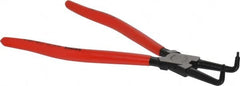 Knipex - Internal Retaining Ring Pliers - 12-1/2" OAL, Bent Nose - Makers Industrial Supply