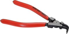 Knipex - External Retaining Ring Pliers - 5" OAL, Bent Nose - Makers Industrial Supply