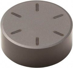 Seco - RNMN42 Grade CBN500 PCBN Turning Insert - Uncoated, Round, 1/2" Inscr Circle, 1/8" Thick - Makers Industrial Supply