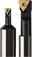 Seco - Internal Thread, Left Hand Cut, 20mm Shank Width x 18mm Shank Height Indexable Threading Toolholder - 180mm OAL, 22NL Insert Compatibility, SN Toolholder, Series Snap Tap - Makers Industrial Supply