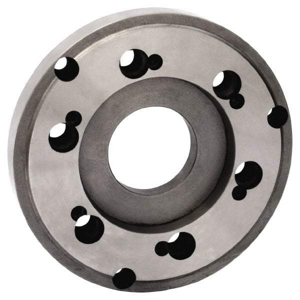 Gibraltar - Adapter Back Plate for 6" Diam Lathe Chucks - D1-3 Mount, Semi-Steel - Makers Industrial Supply