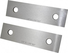 SPI - 6" Long x 1-5/8" High x 1/8" Thick, Steel Parallel - Sold as Matched Pair - Makers Industrial Supply