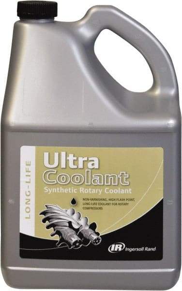 Ingersoll-Rand - 1.2 Gal Jug, ISO 46, SAE 10W-20, Air Compressor Oil - -20°F to 520°, 242 Viscosity (SUS) at 100°F - Makers Industrial Supply