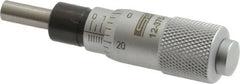 SPI - 1/2 Inch, 0.51 Inch Thimble, 0.2 Inch Spindle Diameter x Mechanical Micrometer Head - Makers Industrial Supply