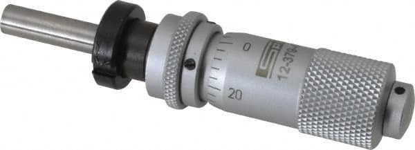 SPI - 1/2 Inch, 0.51 Inch Thimble, 0.2 Inch Spindle Diameter x Mechanical Micrometer Head - Makers Industrial Supply