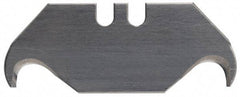 PHC - 100 Piece Carbon Steel Hook Blade - 2" OAL, 0.025" Blade Thickness - Makers Industrial Supply