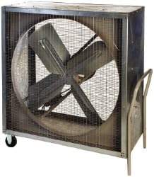 Airmaster - 36" Blade, Belt Drive, 1/2 hp, 9,230 CFM, Cabinet Fan Blower Fan - 115 Volts, 1 Speed, Single Phase - Makers Industrial Supply