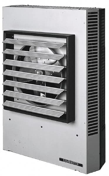 TPI - 25,600 Max BTU Rating, 7,500/5,600 Wattage, 700 CFM, Wall & Ceiling Electric Suspended Heater - Makers Industrial Supply