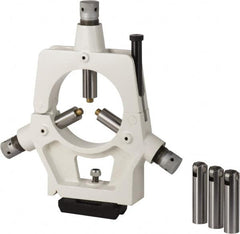 Clausing - Steady Lathe Rest - Compatible with Toolroom Lathes, 3/8 to 9" Workpiece Diam - Makers Industrial Supply