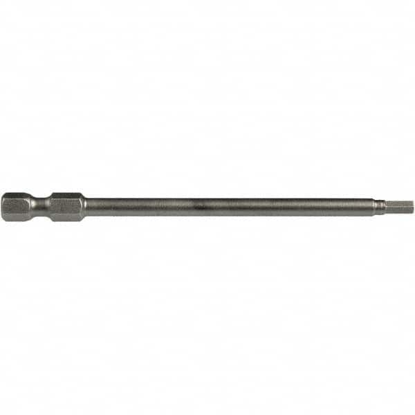 Apex - 1/8" Hex Bit - 1/4" Hex Drive, 3" OAL - Makers Industrial Supply