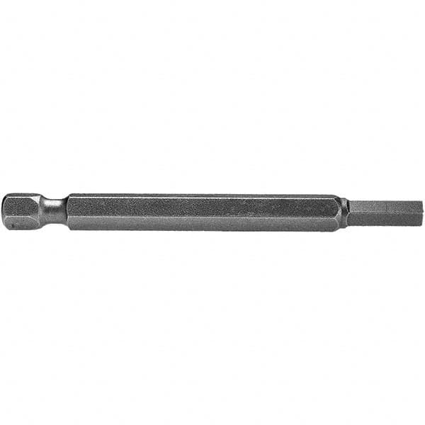 Apex - 3/16" Hex Bit - 1/4" Hex Drive, 3" OAL - Makers Industrial Supply