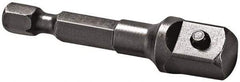 Apex - 1/2" Square Size Hex to Square Extension - 1/4" Hex Drive, 2" OAL - Makers Industrial Supply