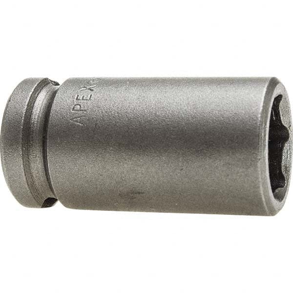 Apex - Impact Sockets Drive Size (Inch): 3/8 Size (Inch): 1/2 - Makers Industrial Supply