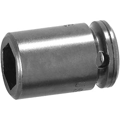 Apex - Impact Sockets Drive Size (Inch): 1/2 Size (Inch): 7/16 - Makers Industrial Supply