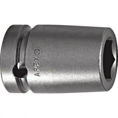 Apex - Impact Sockets Drive Size (Inch): 1/2 Size (Inch): 1-7/16 - Makers Industrial Supply