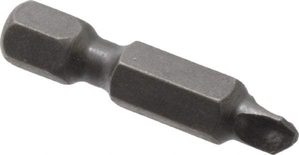 Apex - #2 Tri-Wing Bit - 1/4" Hex Drive, 1-1/4" OAL - Makers Industrial Supply