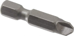 Apex - #4 Tri-Wing Bit - 1/4" Hex Drive, 1-1/4" OAL - Makers Industrial Supply