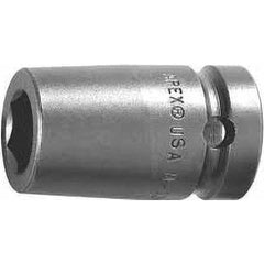 Apex - Impact Sockets Drive Size (Inch): 1/4 Size (Inch): 5/16 - Makers Industrial Supply