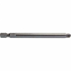 Apex - #10 Torq-Set Bit - 1/4" Hex Drive, 3-1/2" OAL - Makers Industrial Supply