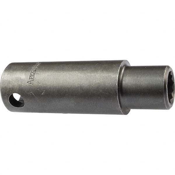 Apex - Impact Sockets Drive Size (Inch): 3/8 Size (Inch): 3/4 - Makers Industrial Supply