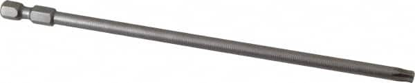 Apex - T25 Torx Bit - 1/4" Hex Drive, 6" OAL - Makers Industrial Supply