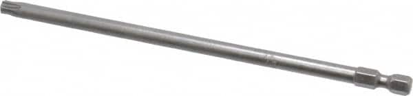 Apex - T30 Torx Bit - 1/4" Hex Drive, 6" OAL - Makers Industrial Supply