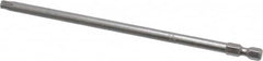 Apex - T30 Torx Bit - 1/4" Hex Drive, 6" OAL - Makers Industrial Supply