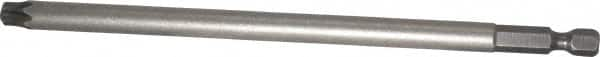 Apex - T40 Torx Bit - 1/4" Hex Drive, 6" OAL - Makers Industrial Supply