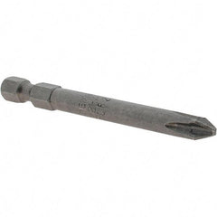 Apex - #2 Phillips Screwdriver Bit - 1/4" Hex Drive, 3/4" OAL - Makers Industrial Supply