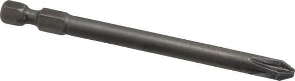 Apex - PZ.2 Posidriv Screwdriver Bit - 1/4" Hex Drive, 3-1/2" OAL - Makers Industrial Supply