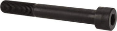 Holo-Krome - 1-1/2 - 6 UNC Hex Socket Drive, Socket Cap Screw - Alloy Steel, Black Oxide Finish, Partially Threaded, 12" Length Under Head - Makers Industrial Supply