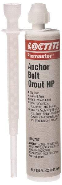 Loctite - 8.6 fl oz Epoxy Anchoring Adhesive - 20 min Working Time, 29 CFR 1910.1200 - Makers Industrial Supply