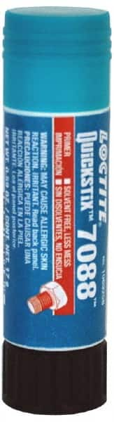 Loctite - 17 Gal Stick, Blue, Very High Strength Semisolid Primer - Series 7088, 1 hr Full Cure Time - Makers Industrial Supply