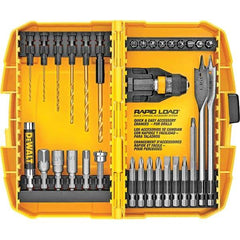 DeWALT - 32 Piece, Screwdriver Bit Set - #1, #2, 1/4" Drive - Makers Industrial Supply