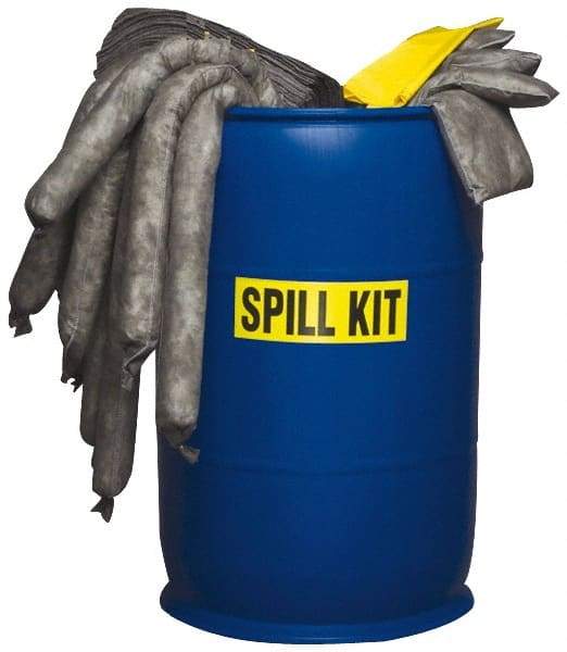 PRO-SAFE - Universal Spill Kit - 95 Gal Polypropylene Overpack Container - Makers Industrial Supply