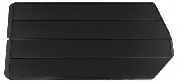 Akro-Mils - 8.4" High, Black Bin Divider - Use with 30265 - Makers Industrial Supply