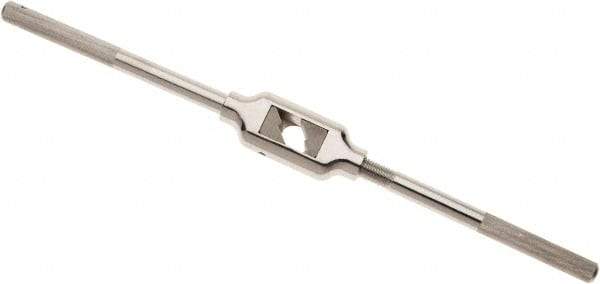 Irwin - 1/4 to 1" Tap Capacity, Straight Handle Tap Wrench - 18" Overall Length - Makers Industrial Supply