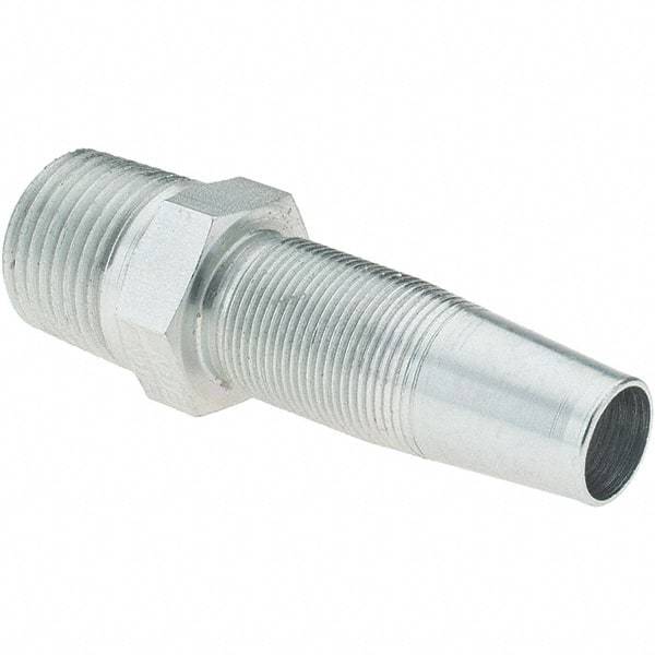 Eaton - 1/2-14 NPT, Reusable Hose Male Fitting - 1/2" Hose ID - Makers Industrial Supply