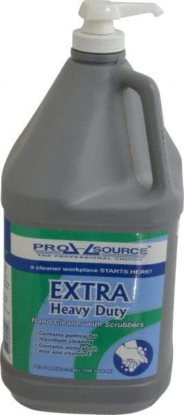 PRO-SOURCE - 1 Gal Pump Bottle Liquid Hand Cleaner - Bright Green, Lemon Lime Scent - Makers Industrial Supply