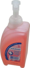 PRO-SOURCE - 950 mL Pump Bottle Foam Soap - Hand Soap, Pink, Tropical Scent - Makers Industrial Supply