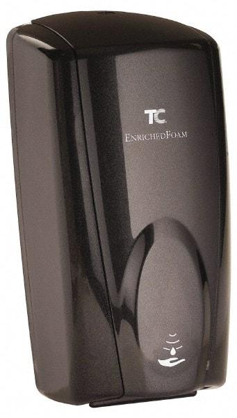 Technical Concepts - 1100 mL Foam Hand Soap Dispenser - Plastic, Hanging, Black - Makers Industrial Supply