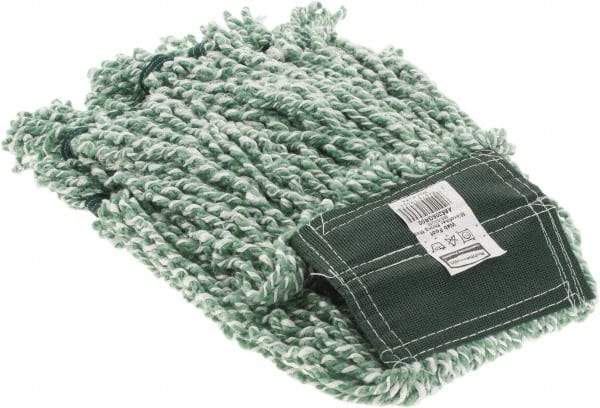 Rubbermaid - Green Head Band, Medium Microfiber Mop Pad - Makers Industrial Supply