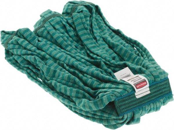 Rubbermaid - Green Head Band, Large Microfiber Mop Pad - Makers Industrial Supply