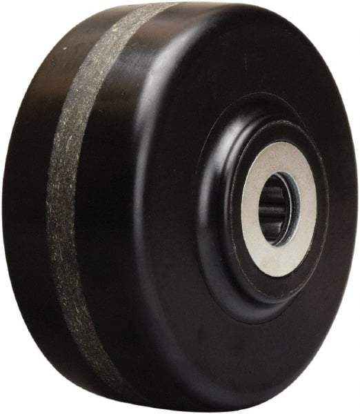 Hamilton - 6 Inch Diameter x 2-1/2 Inch Wide, Phenolic Caster Wheel - 1,800 Lb. Capacity, 3-1/4 Inch Hub Length, 3/4 Inch Axle Diameter, Tapered Roller Bearing - Makers Industrial Supply