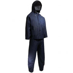 OnGuard - Size XL Blue Rain Three Piece Suit - Makers Industrial Supply