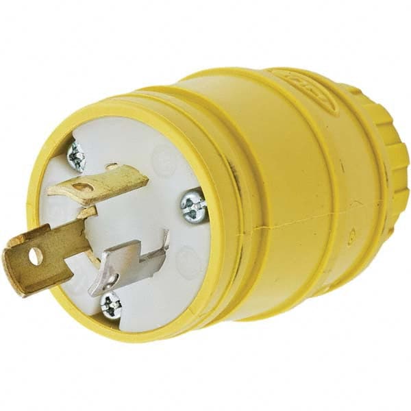 Hubbell Wiring Device-Kellems - 125V 20A NEMA L5-15P Industrial Twist Lock Plug - Makers Industrial Supply