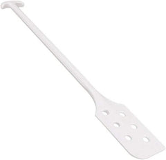 Remco - White Polypropylene Mixing Paddle with Holes - 40" Overall Length - Makers Industrial Supply