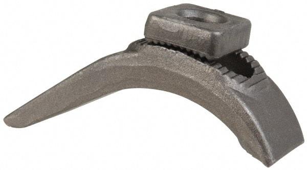 Gibraltar - 5/8" Stud, Carbon Steel, Plain Strap Clamp - 5-1/16" OAL x 1-5/8" Wide x 2-1/4" High, Plain Nose - Makers Industrial Supply