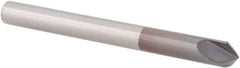 Value Collection - 1/8" Diam x 1/16" Length of Cut, 1/8" Shank Diam, 90° Included Angle, Solid Carbide, Conical Point Engraving Cutter - 1-1/2" Overall Length, Right Hand Cut, AlTiN Coated - Makers Industrial Supply